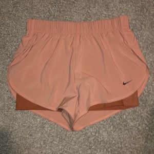 Salmon Nike shorts